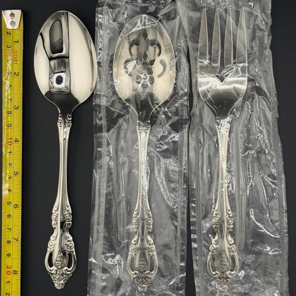 NEW Oneida Brahms 3 Piece Serving Set